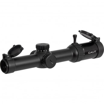 Прицел GAUT OBSIDIAN 1-8x24, сетка 62 (Half MD), 1/2 МОА